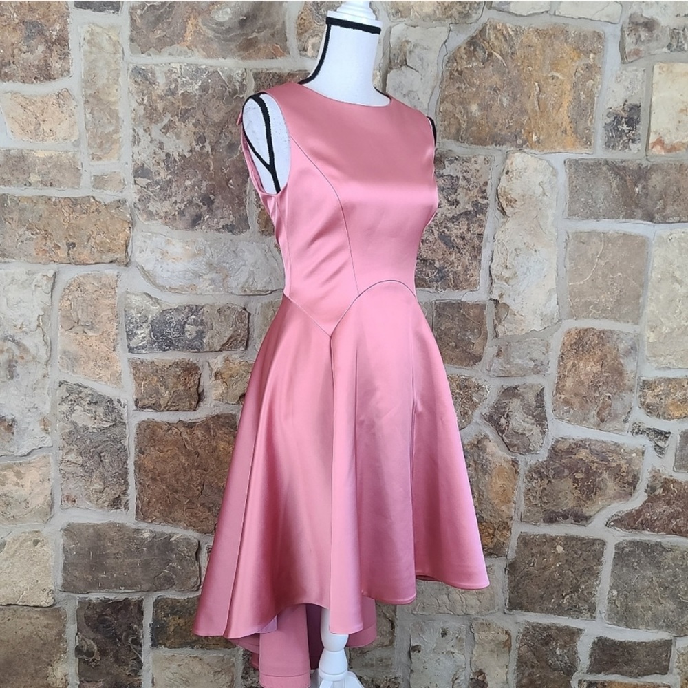 Ted Baker 4 S SMALL Tie the Knot Sculpted Skater Bridesmaid Dress